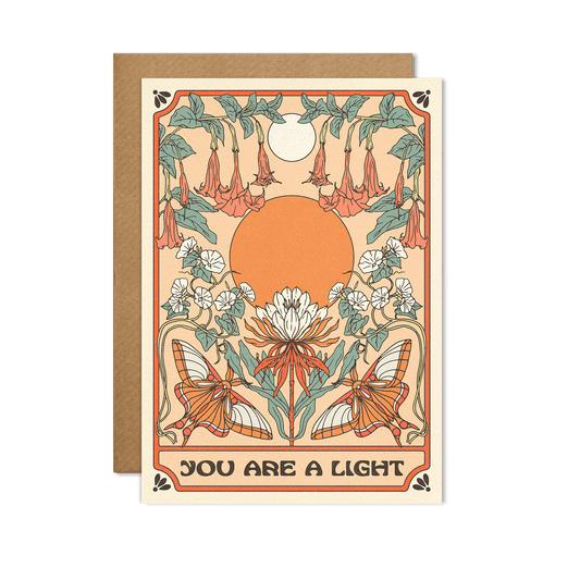 You are a Light Card - Spiral Circle