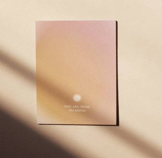 YOU ARE HERE TO SHINE - CARD - 3. CHAKRA SOLAR PLEXUS - SUN - Spiral Circle