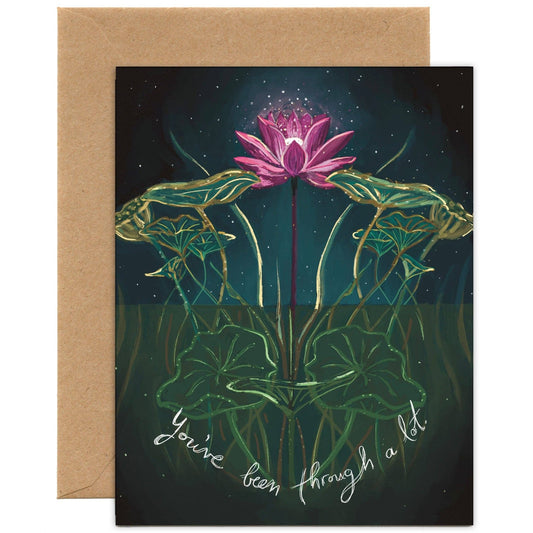 You've Been Through a Lot | Sympathy, Encouragement Card - Spiral Circle