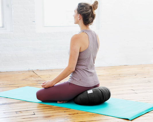 Zafu Meditiation Cushion - Spiral Circle