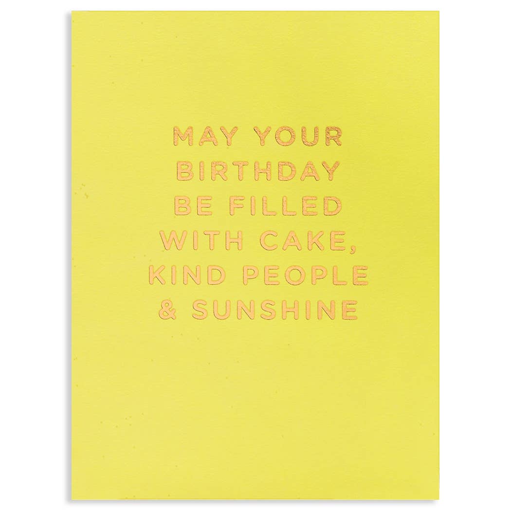 QUE TU CUMPLEAÑOS SE LLENE DE TARTA | TARJETA DE CUMPLEAÑOS LAGOM
