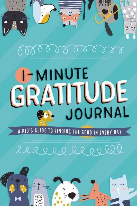 1 - Minute Gratitude Journal | A Kid's Guide - Spiral Circle