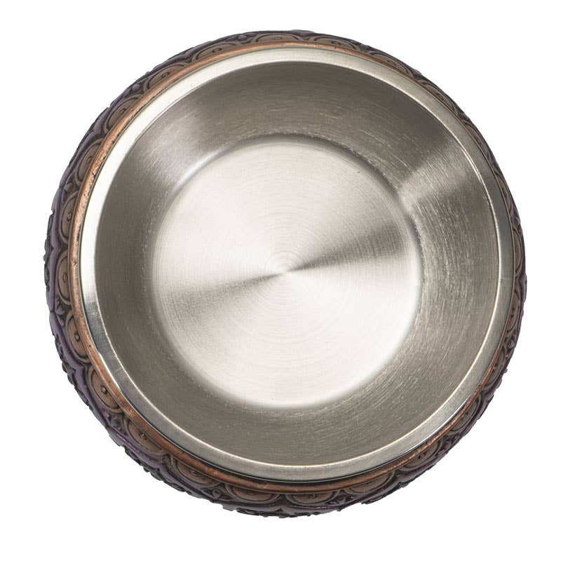 14960 Mandala Smudge Bowl C/24 - Spiral Circle