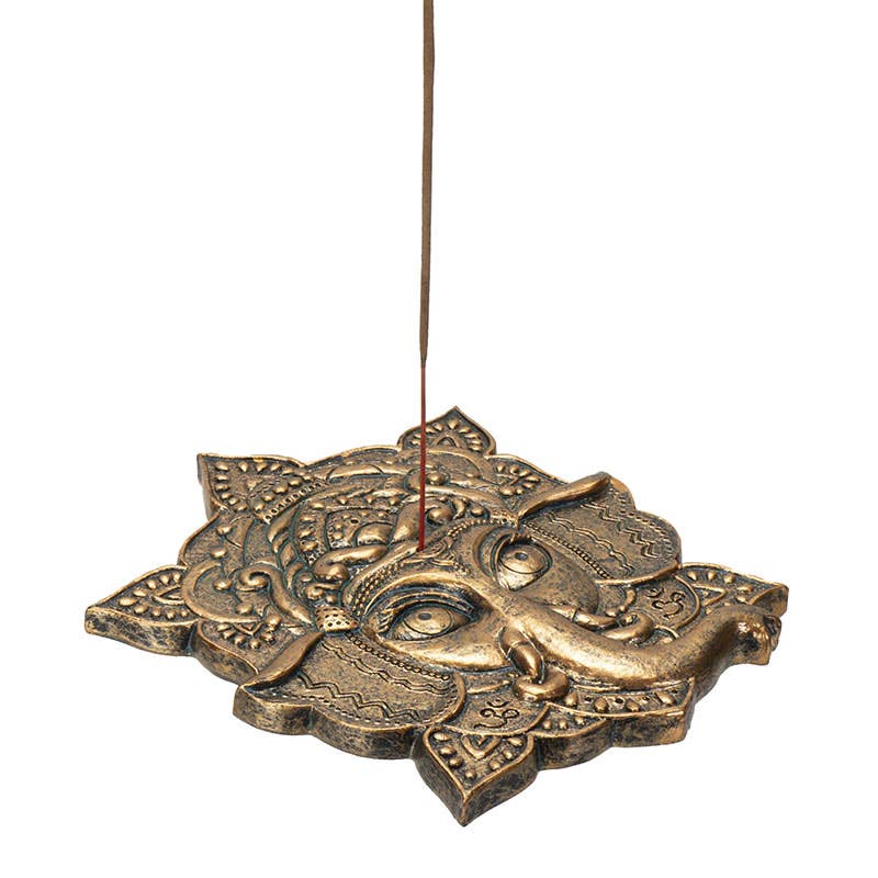 15133 Ganesha Head Incense Burner C/48 - Spiral Circle