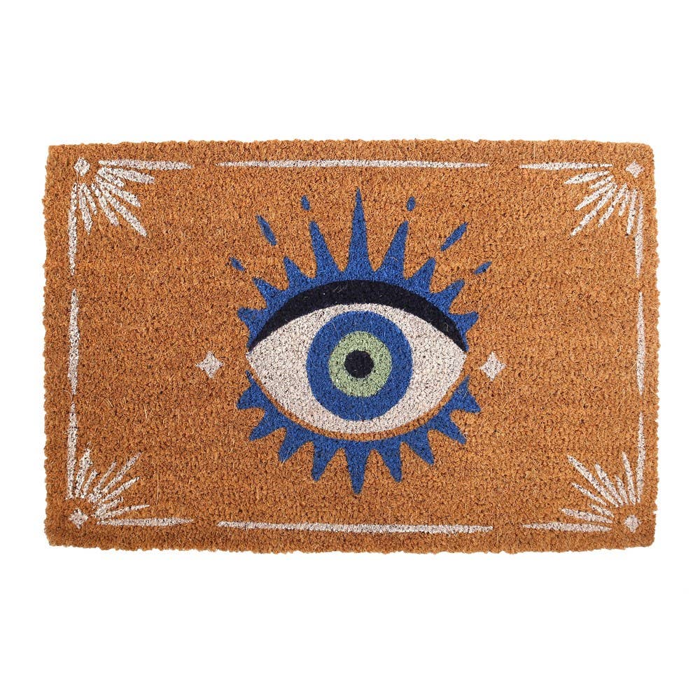 15515 All Seeing Eye Doormat Home Decor C/10 - Spiral Circle