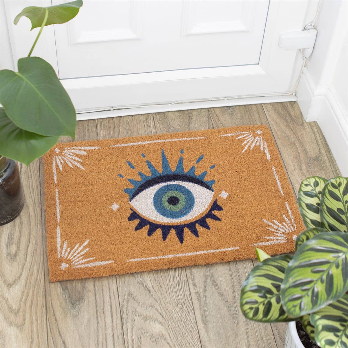 15515 All Seeing Eye Doormat Home Decor C/10 - Spiral Circle