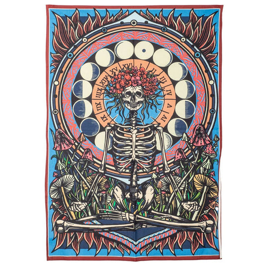 3D Flower Child Tapestry - Spiral Circle