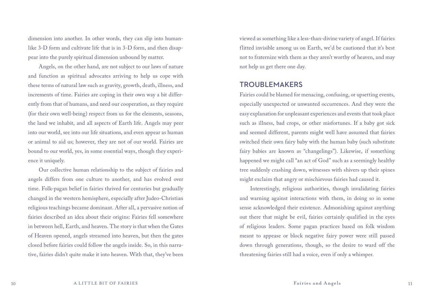 A Little Bit of Fairies by Elaine Clayton - Spiral Circle