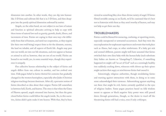 A Little Bit of Fairies by Elaine Clayton - Spiral Circle