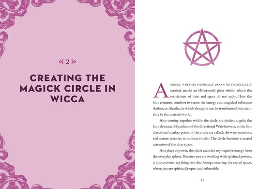 A Little Bit of Wicca by Cassandra Eason - Spiral Circle