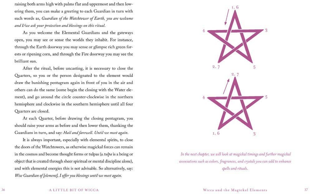 A Little Bit of Wicca by Cassandra Eason - Spiral Circle