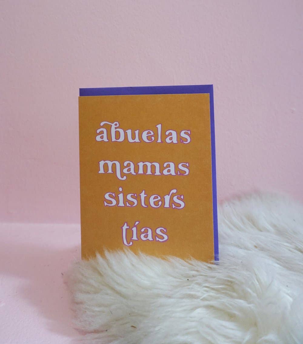 Abuelas Card - Spiral Circle