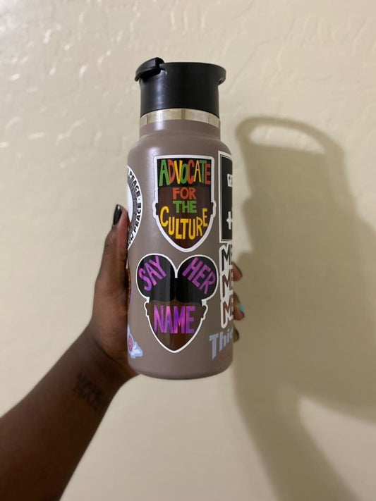 Advocate for the Culture Sticker - Spiral Circle