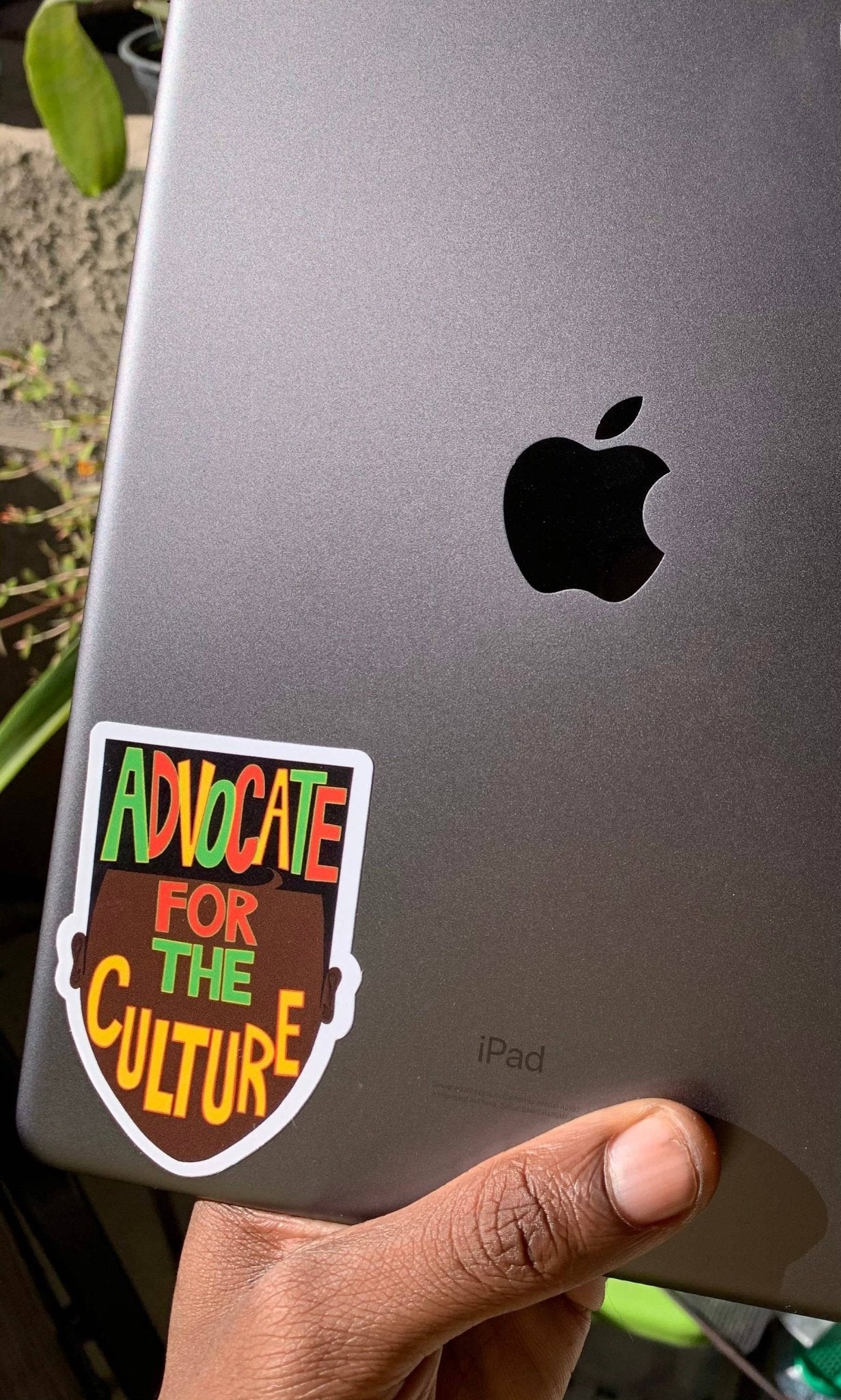 Advocate for the Culture Sticker - Spiral Circle
