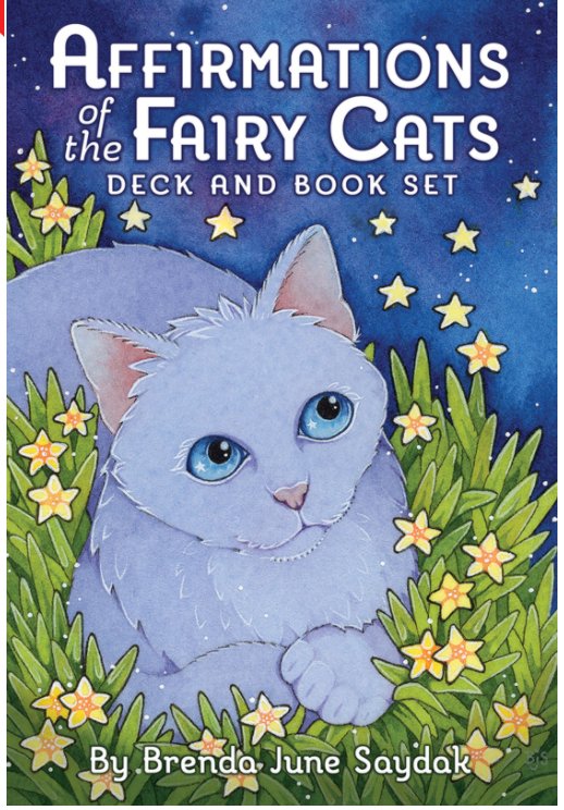 Affirmations of the Fairy Cat | Book and Deck Set - Spiral Circle