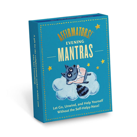 Affirmators! Mantras (Evening) Affirmators Mantras Deck - Spiral Circle