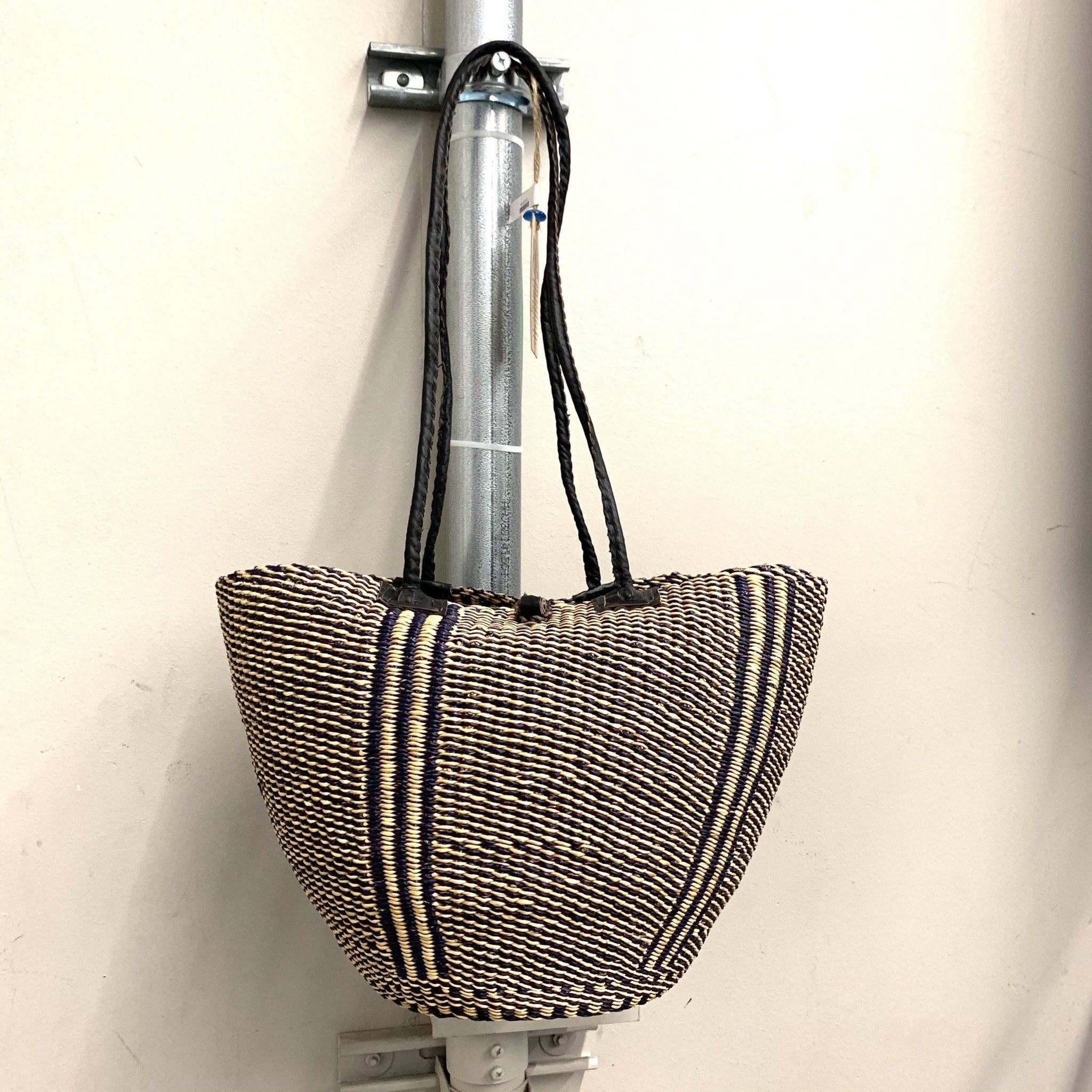 African Bolga Basket -Â Sofia - Spiral Circle