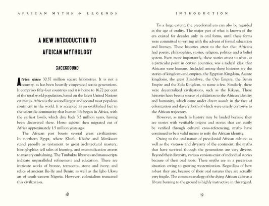 African Myths & Legends (Collector's Edition) - Spiral Circle