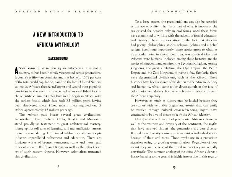 African Myths & Legends (Collector's Edition) - Spiral Circle