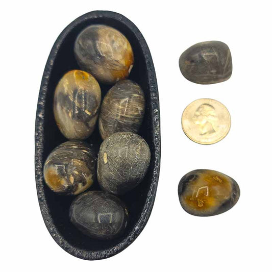 Agate, Feathered | Encouragement - Spiral Circle