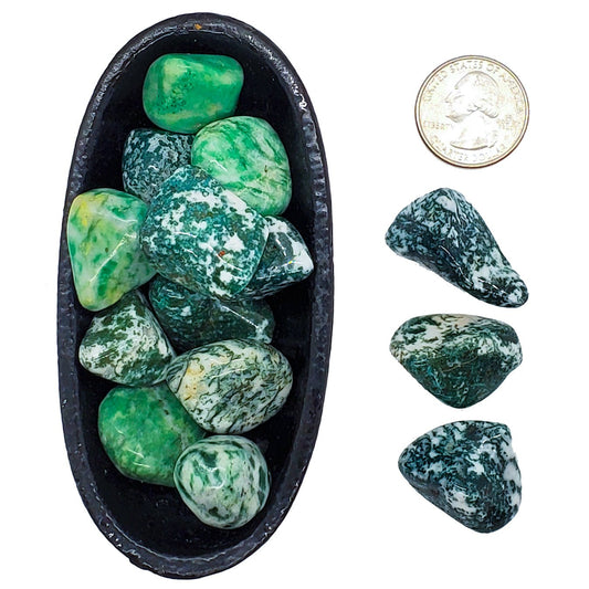 Agate, Tree - Stone of inner peace - Spiral Circle