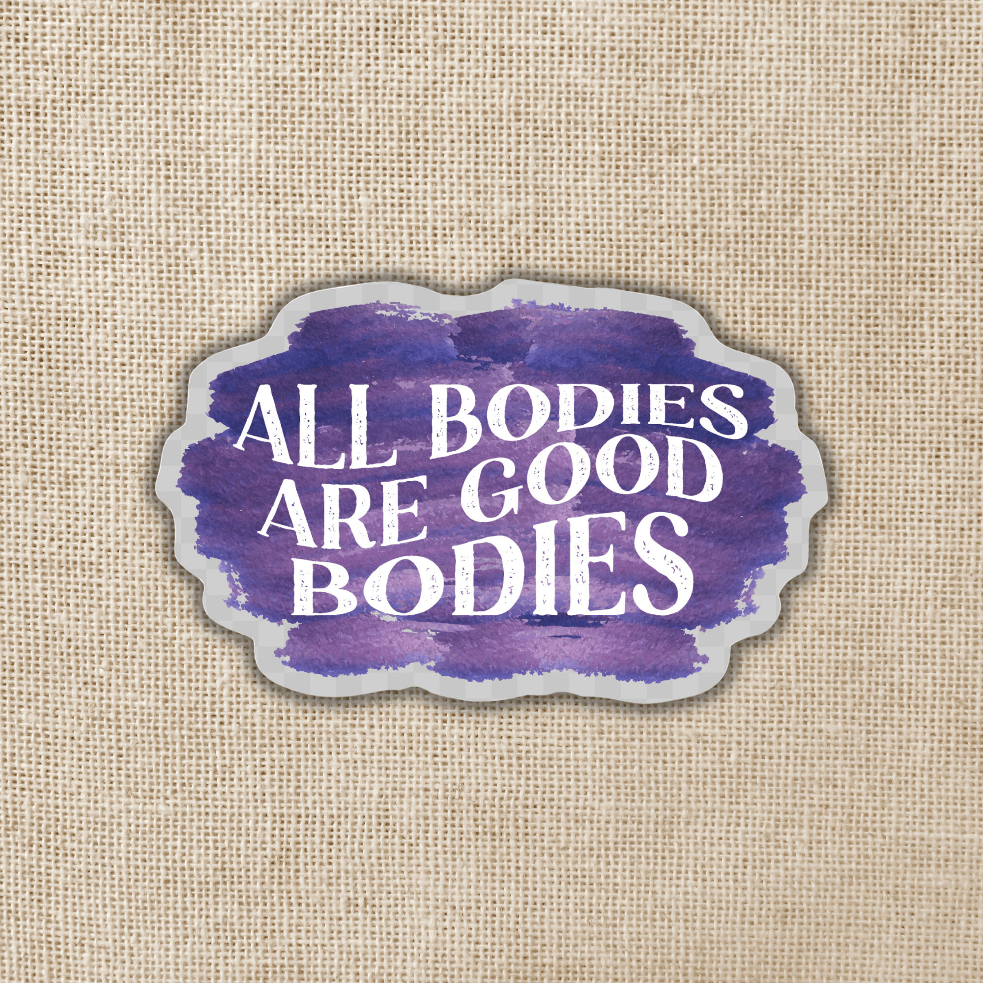 All Bodies Are Good Bodies | Sticker - Spiral Circle