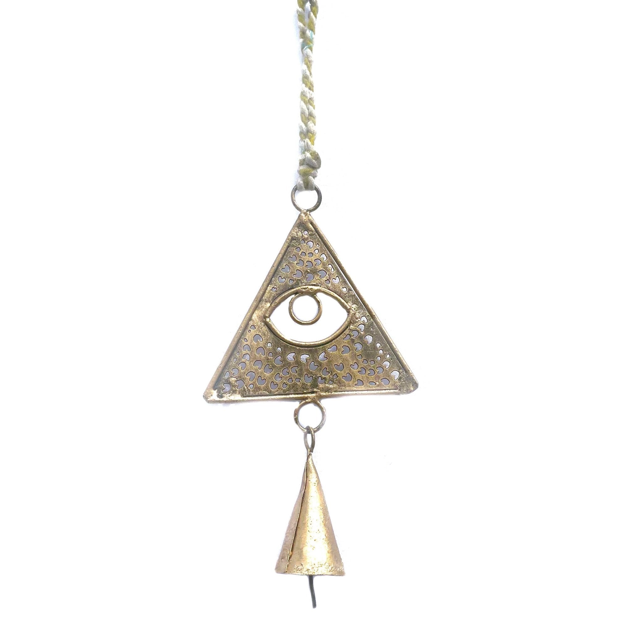 All Seeing Eye Ornament - Spiral Circle