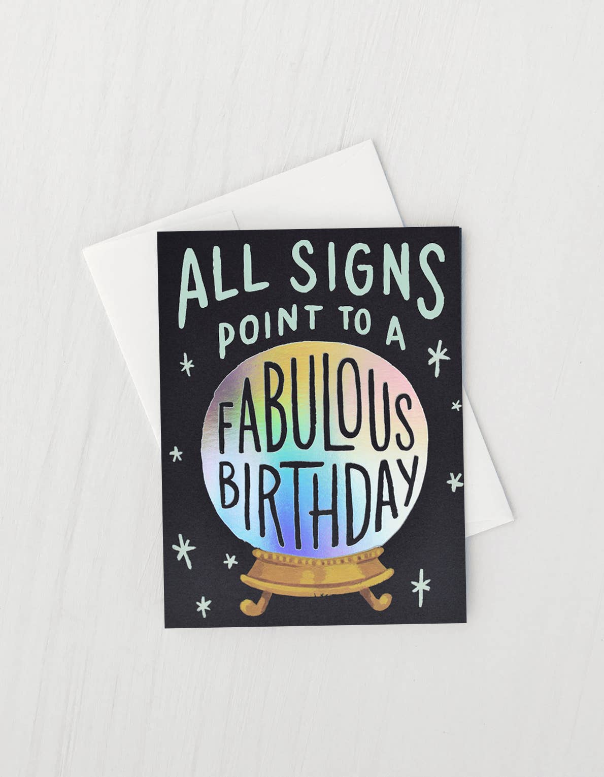 All Signs Point to a Fabulous Birthday | Card - Spiral Circle