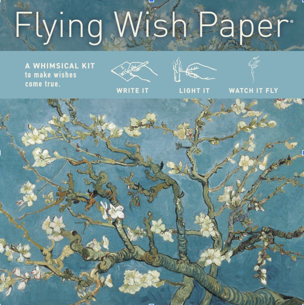 Almond Blossoms | Flying Wish Paper Kit | Mini - Spiral Circle