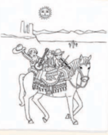 America Coloring Book - Spiral Circle