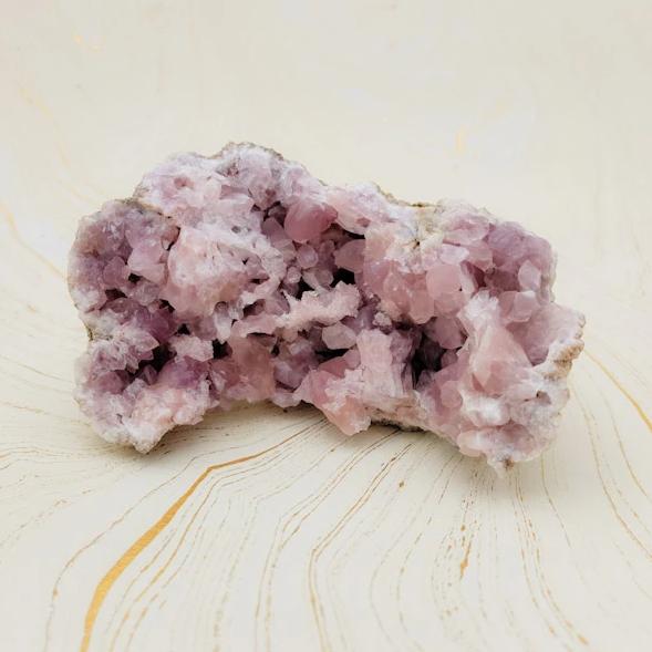 Amethyst Geode | Pink - Spiral Circle