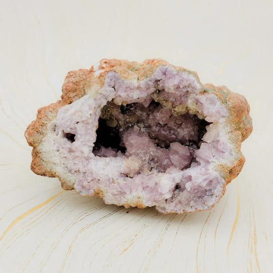 Amethyst Geode | Pink - Spiral Circle