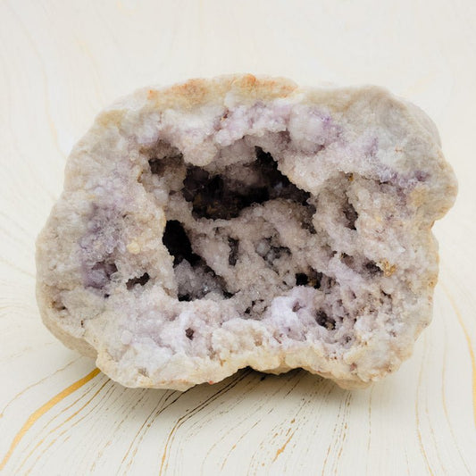 Amethyst Geode | Pink - Spiral Circle