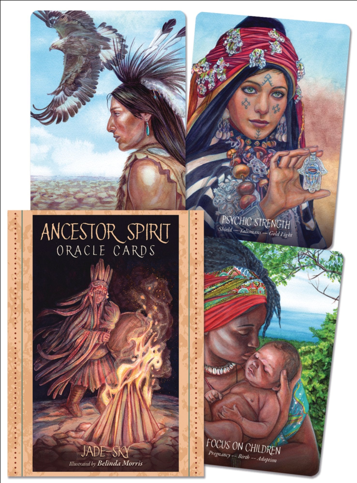 Ancestor Spirit Oracle Cards - Spiral Circle