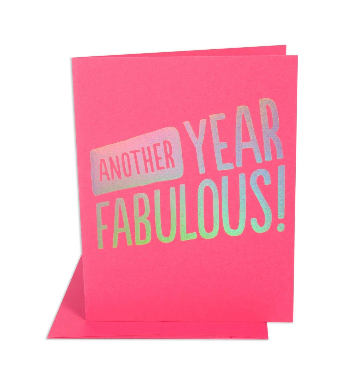 Another Year Fabulous | Birthday Card - Spiral Circle