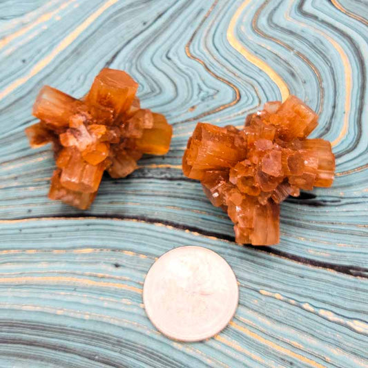 Aragonite Star Clusters | Stability - Spiral Circle