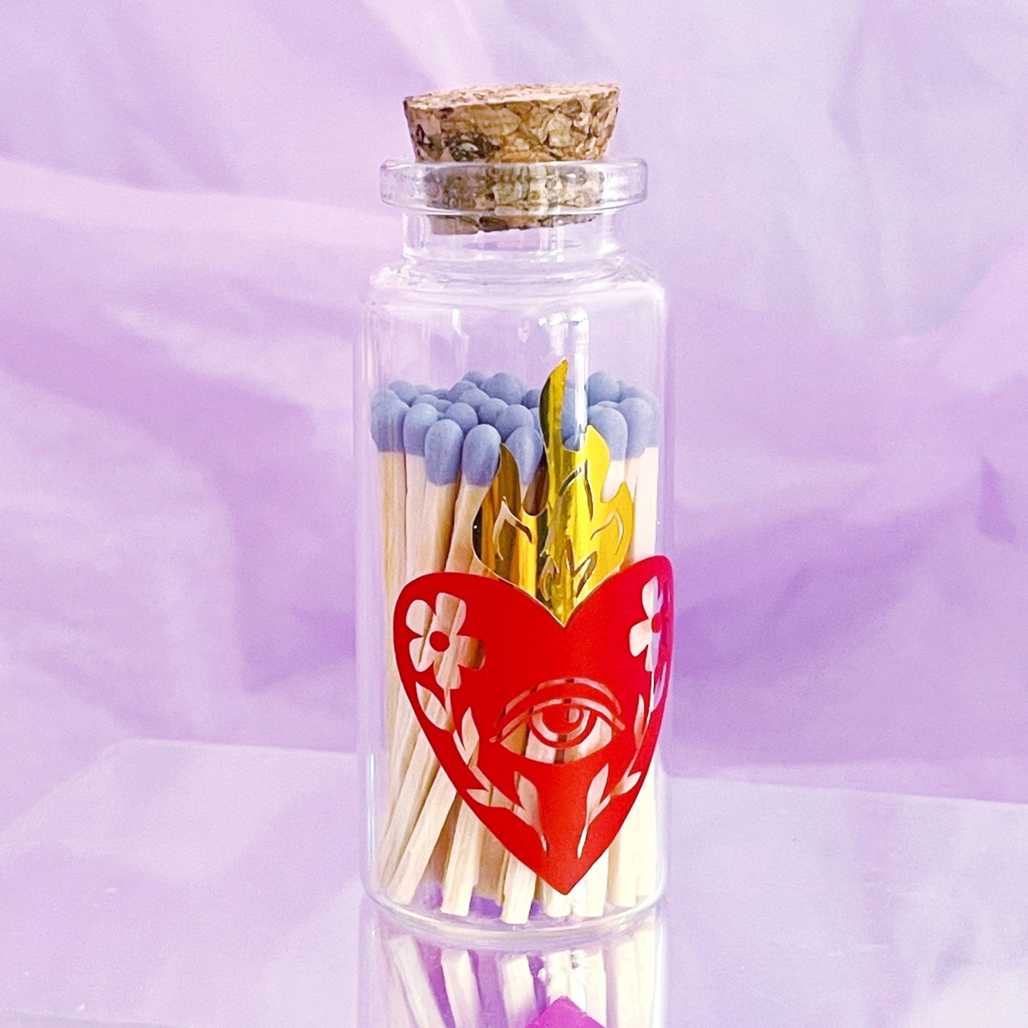Art Matches | Burning Heart | Reusable Bottle - Spiral Circle
