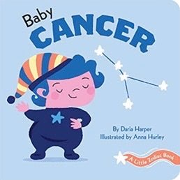 Baby Cancer | A Little Zodiac Book - Spiral Circle
