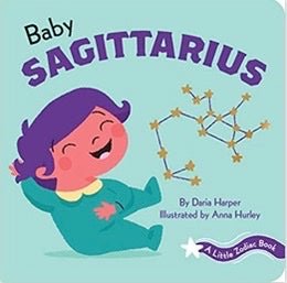 Baby Sagittarius | A Little Zodiac Book - Spiral Circle