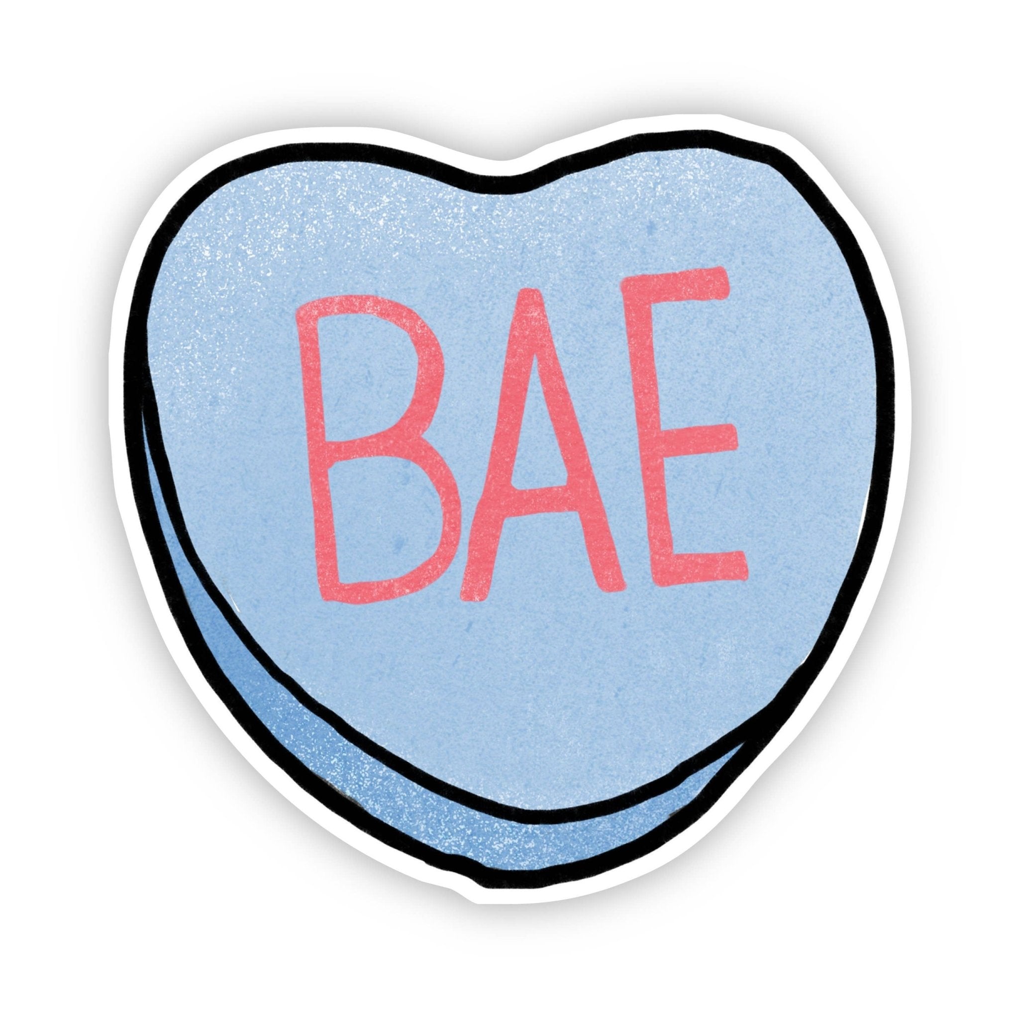 Bae Heart Sticker - Spiral Circle