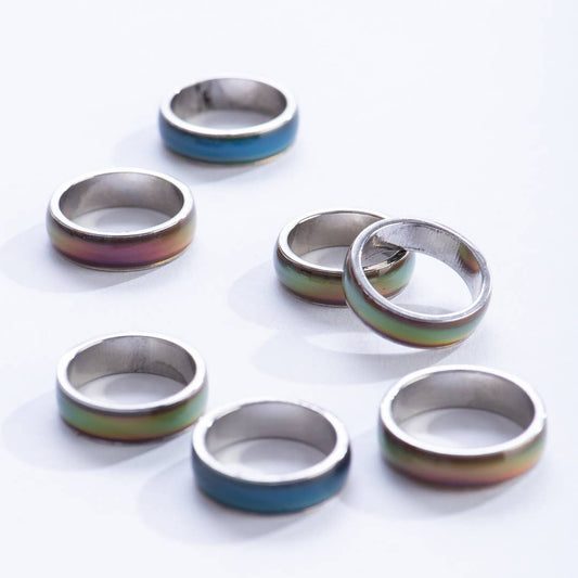 Band Mood Rings - Spiral Circle