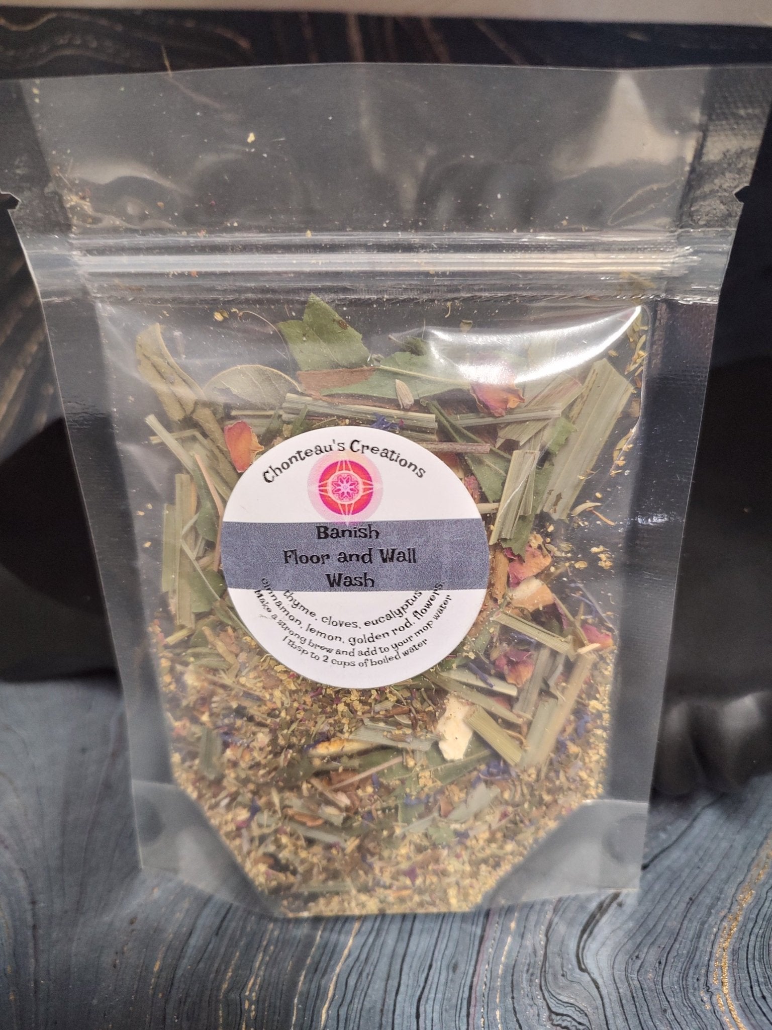 Banish Floor and Wall Wash - Spiral Circle