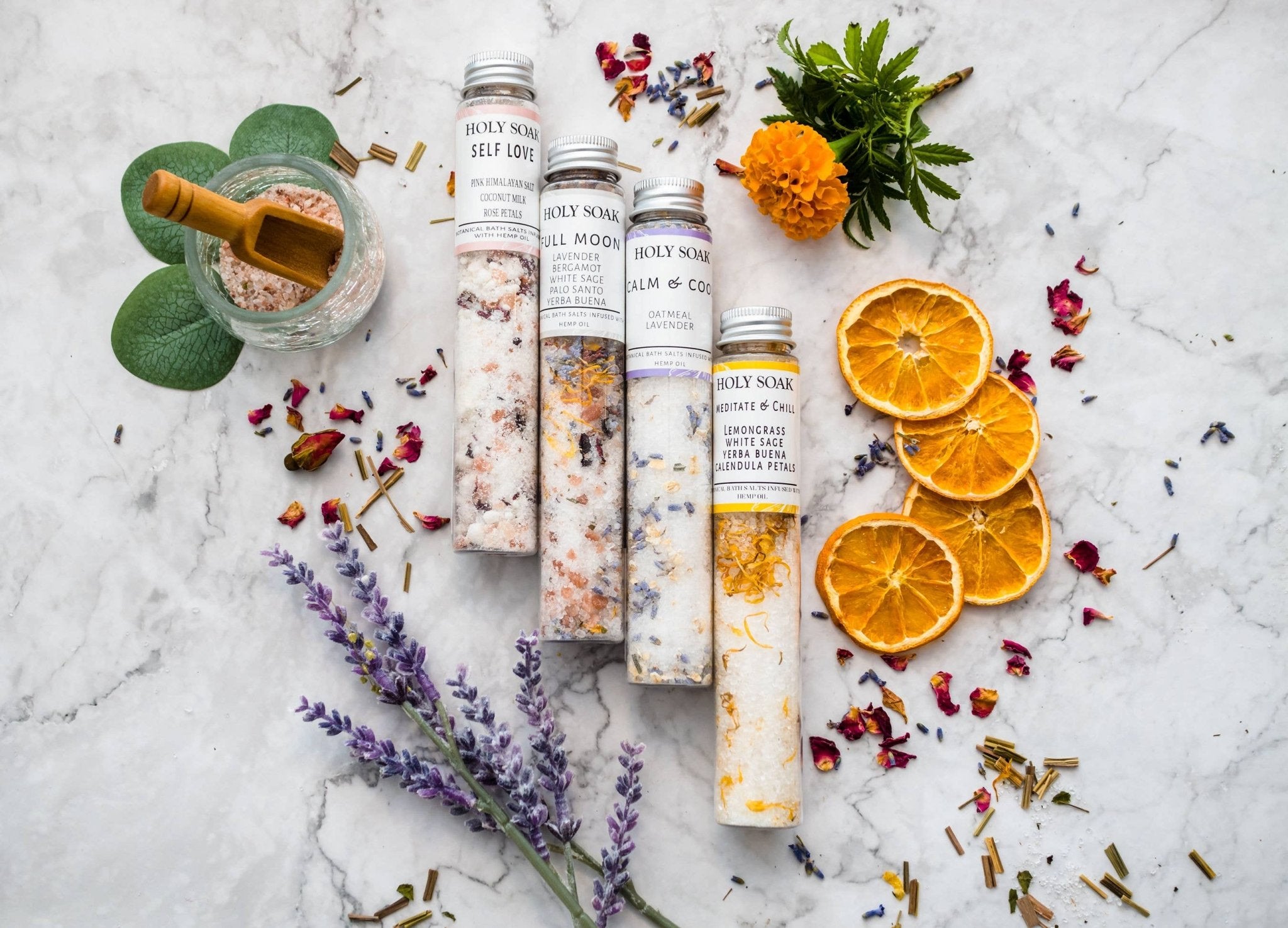 Bath Salts in Tubes 100 ml - Spiral Circle