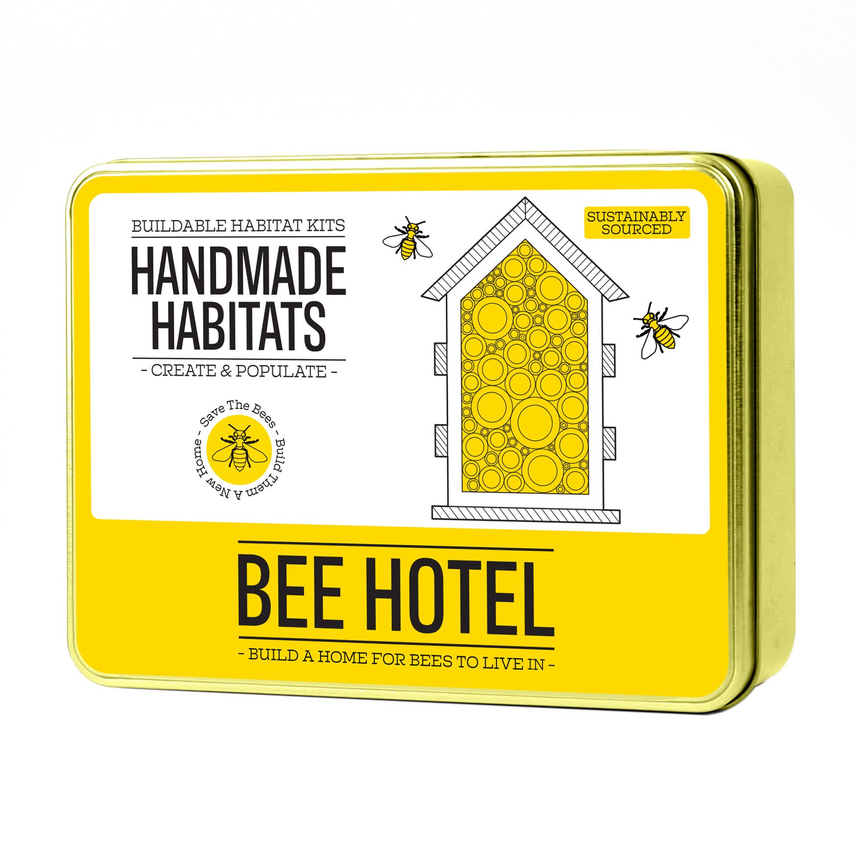 BEE HOTEL HANDMADE HABITATS - Spiral Circle