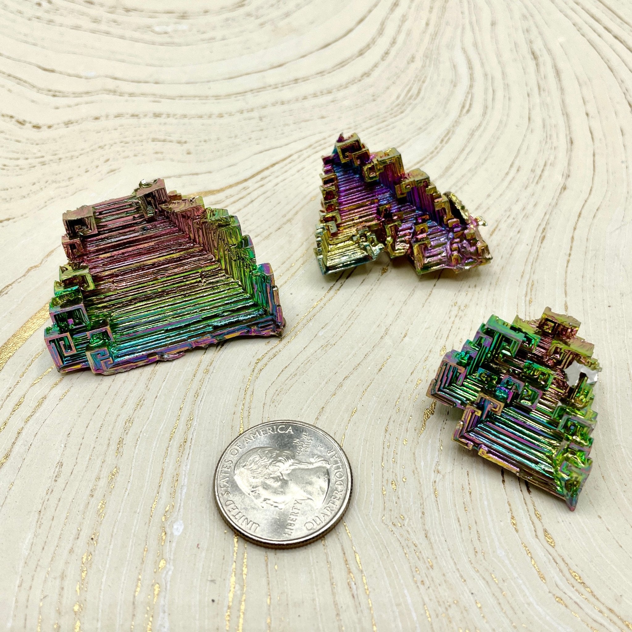 Bismuth Crystal Tower - Spiral Circle