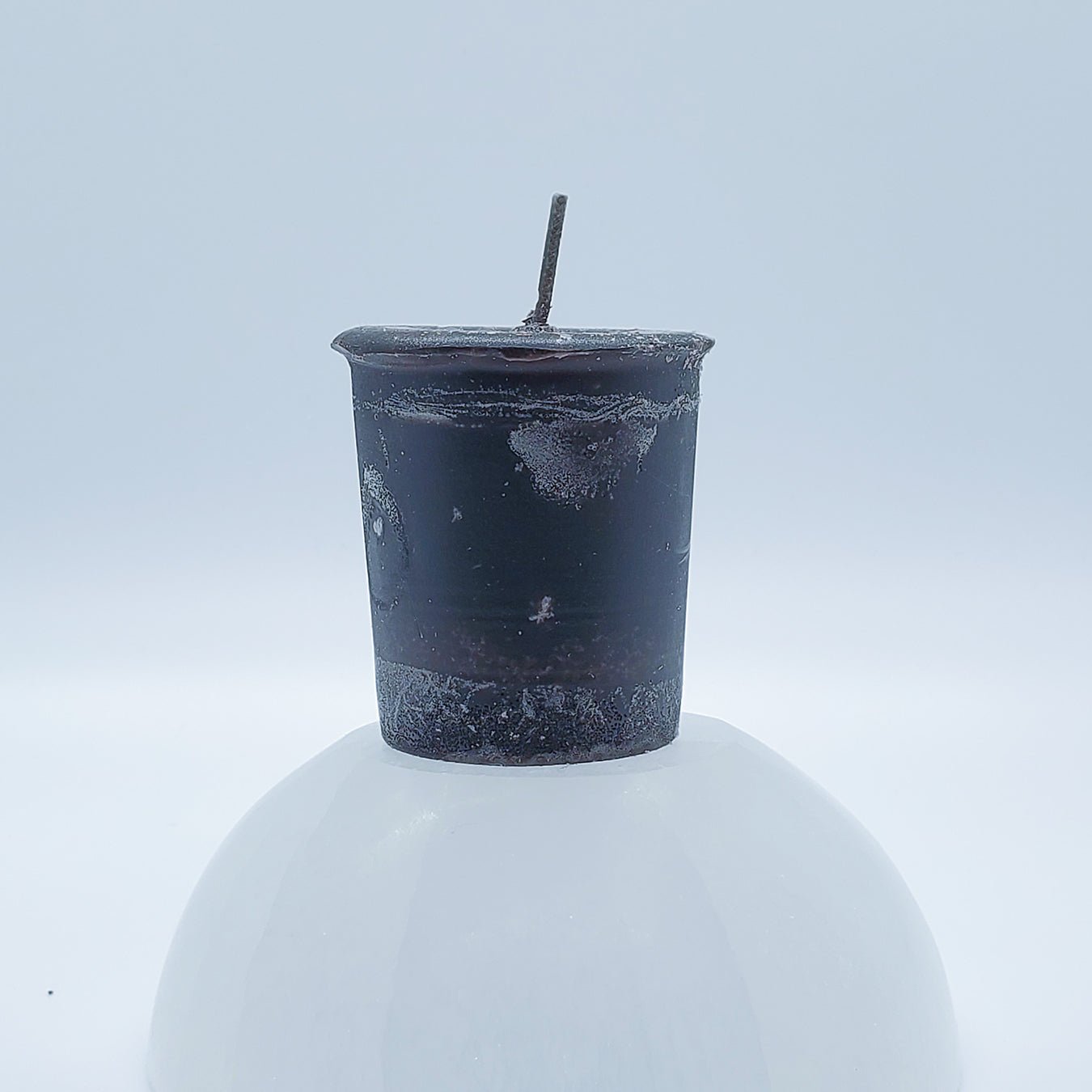 Black Cat | Black | Votive Intention Candle | Reiki Charged - Spiral Circle