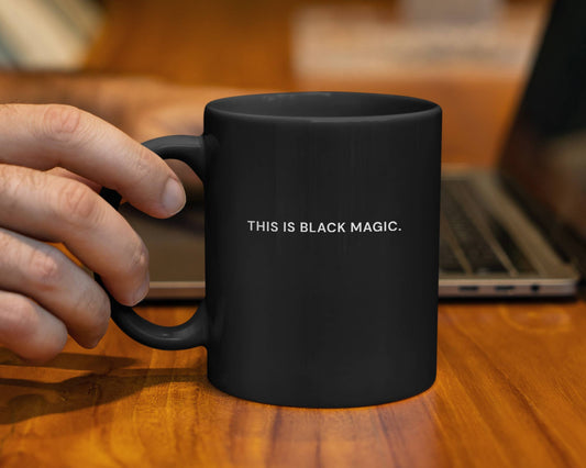 Black History Month Mug, What A Black Magic Mug - Spiral Circle