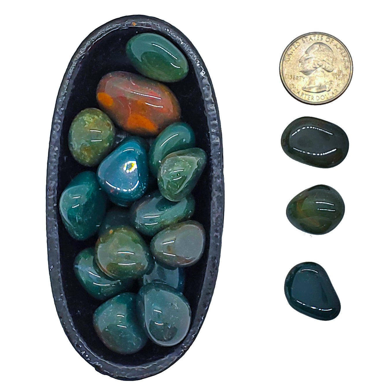 Bloodstone - Healing, Protecting - Spiral Circle