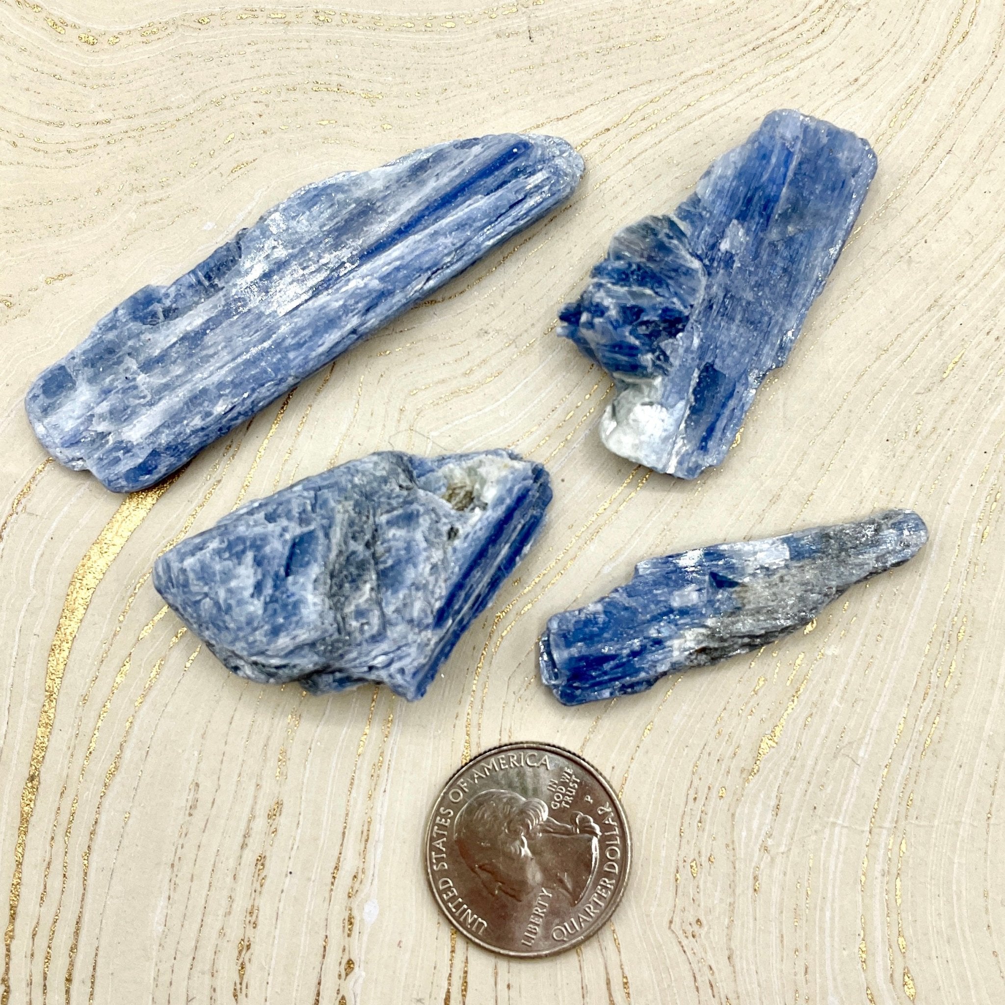 Blue Kyanite | Raw - Spiral Circle