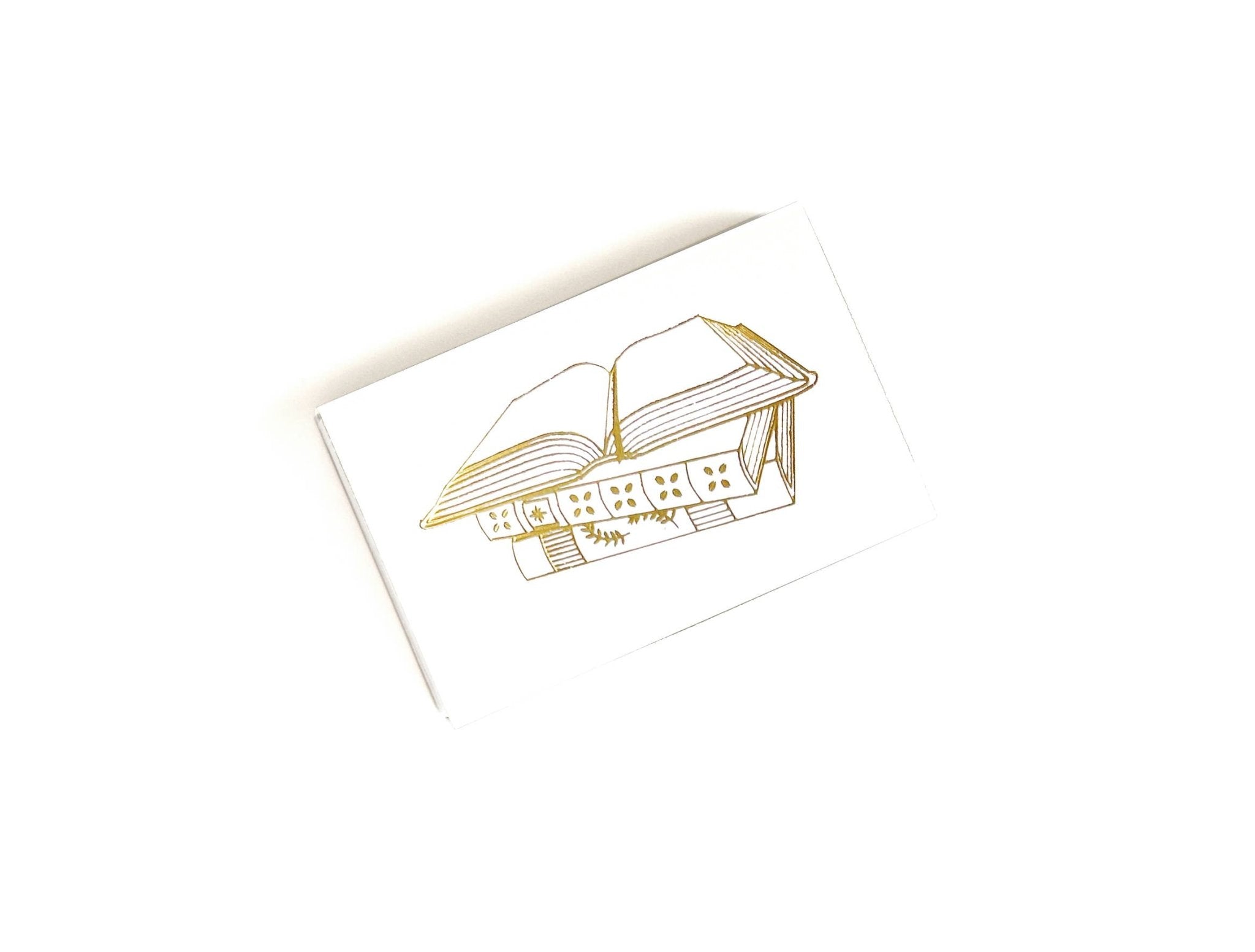 Book Lover Matchbox - Spiral Circle